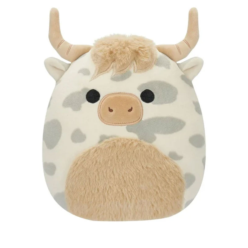 Borsa The Grey Spotted Highland Cow - Squishmallows (19cm/7.5")