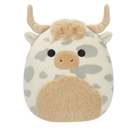 Borsa The Grey Spotted Highland Cow - Squishmallows (19cm/7.5")