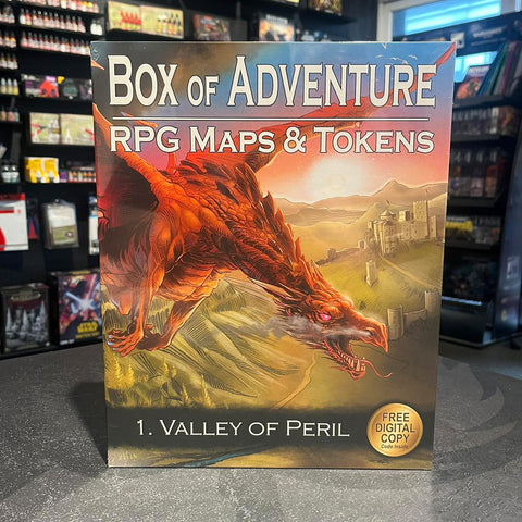 Box of Adventure - Valley of Peril RPG Maps & Tokens
