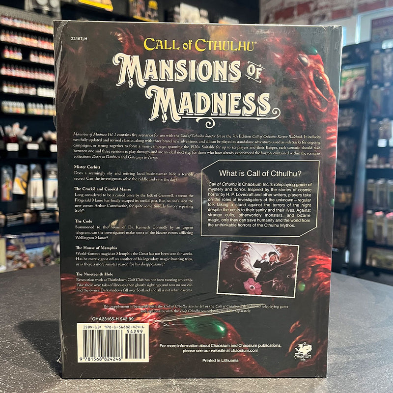 Call of Cthulhu - Mansions of Madness - Behind Closed Doors