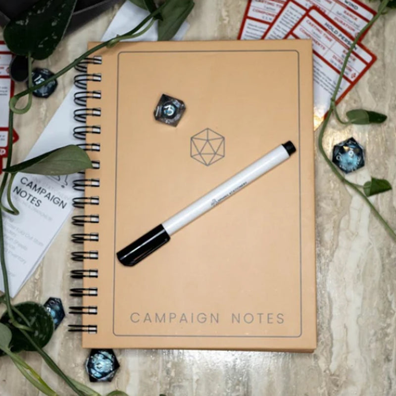 Campaign Notes by Sphinx Stationery  | Dungeons and Dragons 5E Journal