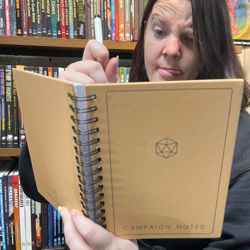 Campaign Notes by Sphinx Stationery  | Dungeons and Dragons 5E Journal