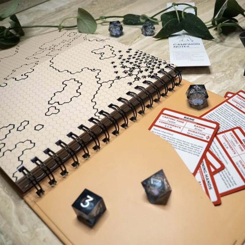 Campaign Notes by Sphinx Stationery  | Dungeons and Dragons 5E Journal