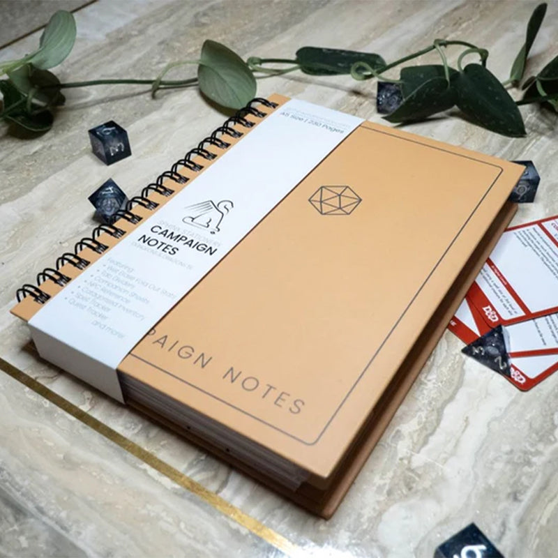 Campaign Notes by Sphinx Stationery  | Dungeons and Dragons 5E Journal
