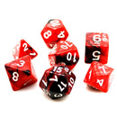 Canterbury Tales - 7 Piece Polyhedral Dice Set + Dice Bag