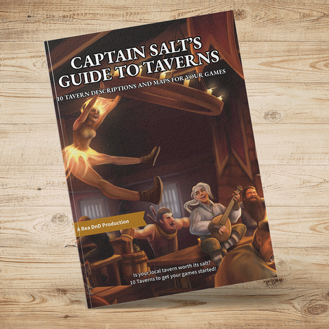 Captain Salt's Guide To Taverns (10 Taverns & Maps) (PDF)