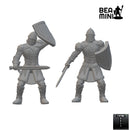 Castle Guards | BeaMini Unpainted RPG Miniatures