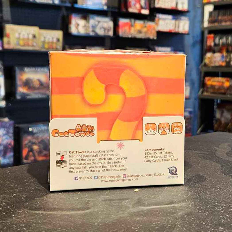 Cat Tower | Stack lazy cats as high as you can.