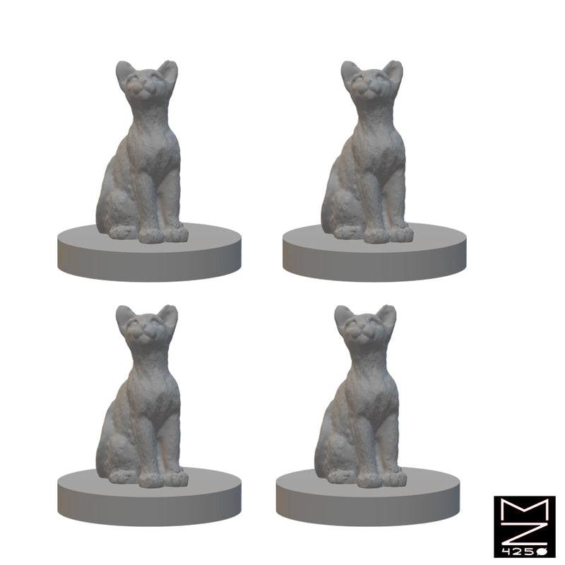 Cats | BeaMini Unpainted RPG Miniatures