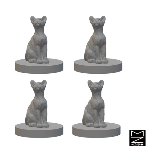Cats | BeaMini Unpainted RPG Miniatures