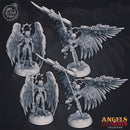 Celestial Guardians | BeaMini Unpainted RPG Miniatures