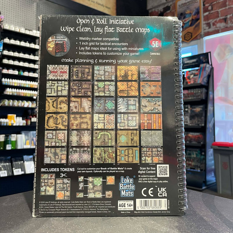 Big Book of Battle Mats - Cells & Shrines