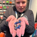 Chessex Lustrous Azurite/gold 7 Piece Polyhedral Dice Set (CHX 30055)
