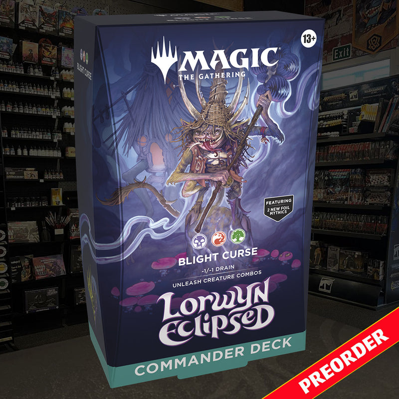 Magic: The Gathering - Lorwyn Eclipsed Commander Deck (Blight Curse) *Preorder*