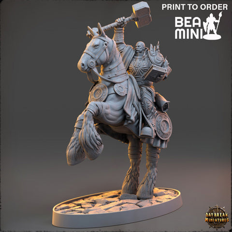 Count Ignatius Pyrethorn - The Protectors of the Cleansing Fire | BeaMini Print to Order Miniatures