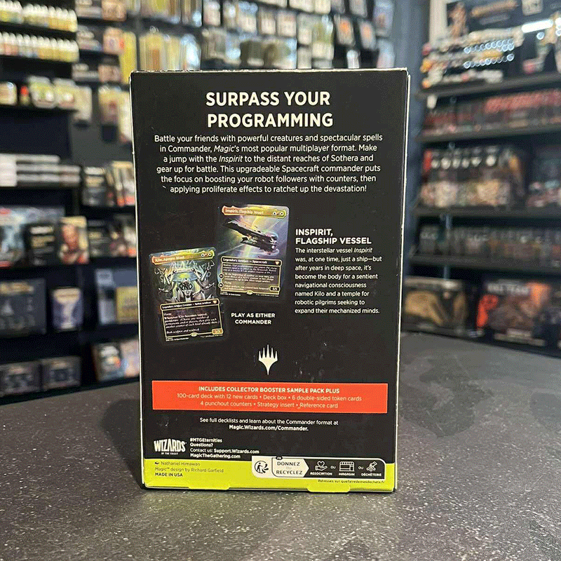 Counter Intelligence Commander Deck - Magic: The Gathering -  Edge of Eternities
