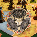 Cube of Decisions 6 Sided Metal Dice Spinner