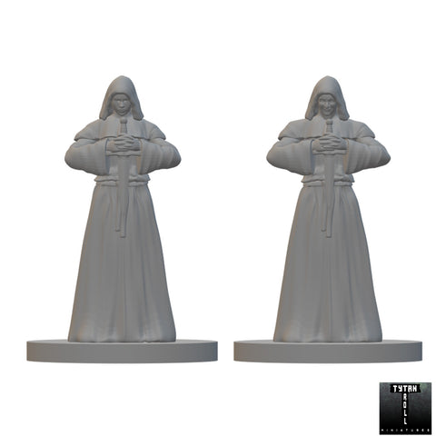 Cultists | BeaMini Unpainted RPG Miniatures
