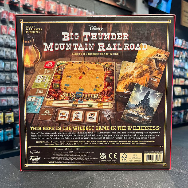 Disney Big Thunder Mountain Railroad Game by Funko Games