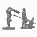 Halfling Barbarians Wave 2 | BeaMini Unpainted RPG Miniatures