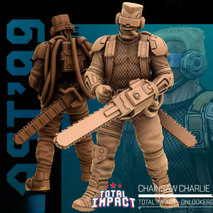 Chainsaw Charlie | BeaMini Print to Order Miniatures