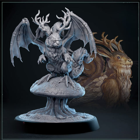 Wolpertinger 1 | BeaMini Print to Order Miniatures