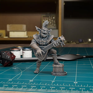 Goblin Bard 01 | BeaMini Print to Order Miniatures