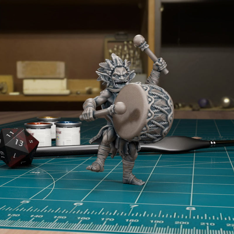 Goblin Bard 03 | BeaMini Print to Order Miniatures