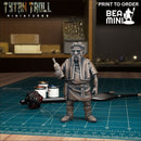 Curse of Strahd - Arik | BeaMini Print to Order Miniatures