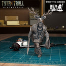 Hunter | BeaMini Print to Order Miniatures