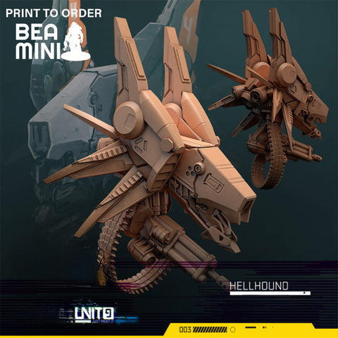 Hellhound | BeaMini Print to Order Miniatures