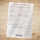 Hireling Record Sheet (Fillable & Printable PDF)