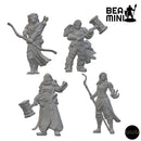 Adventuring Party (Wave 2) | BeaMini Unpainted RPG Miniatures