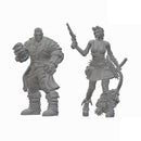Human Artificers | BeaMini Unpainted RPG Miniatures