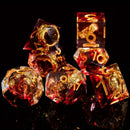 Return to Mordor - Handcrafted Sharp Edge Dice Set & Dice Case