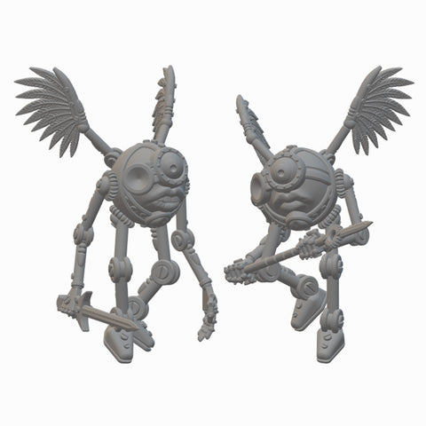 Monodrones | BeaMini Unpainted RPG Miniatures