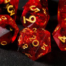 Lancasters Honour  - Handcrafted Sharp Edge Dice Set & Dice Case