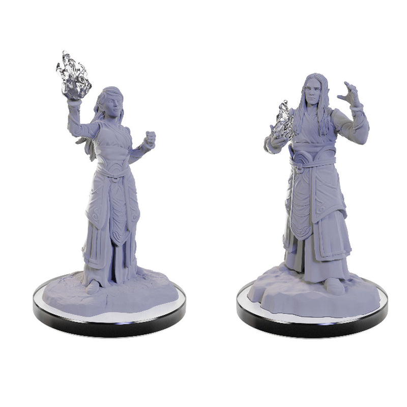 Female Elf Wizards - Nolzurs Marvelous Unpainted Miniatures