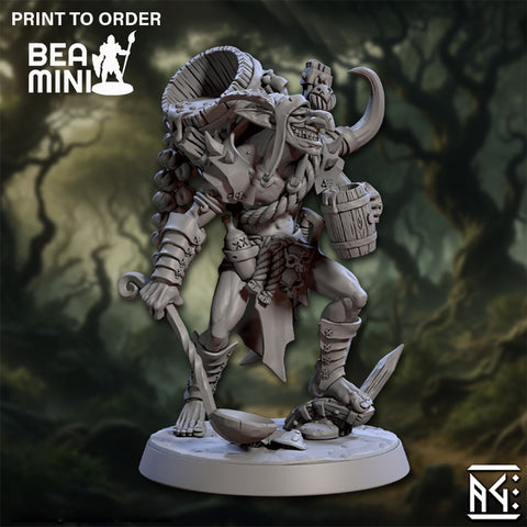 Hobgoblin Alchemist | BeaMini Print to Order Miniatures