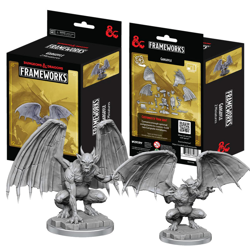 D&D Frameworks Gargoyle (Makes 2 Gargoyles)
