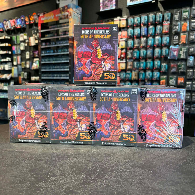 D&D Icons of the Realms 50th Anniversary Booster Brick