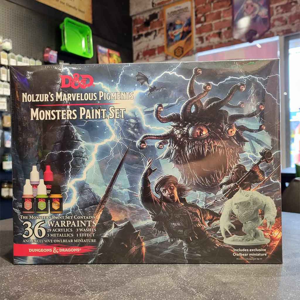 d&d monsters paint set D&D Nolzurs Marvelous Pigments Monster Paint Set
