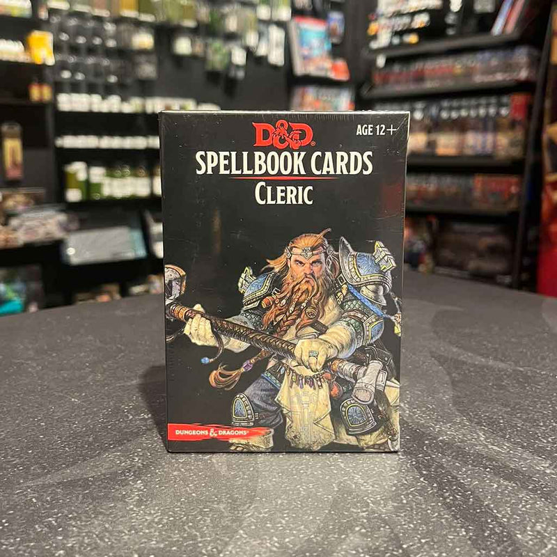 D&D Spellbook Cards Cleric Deck