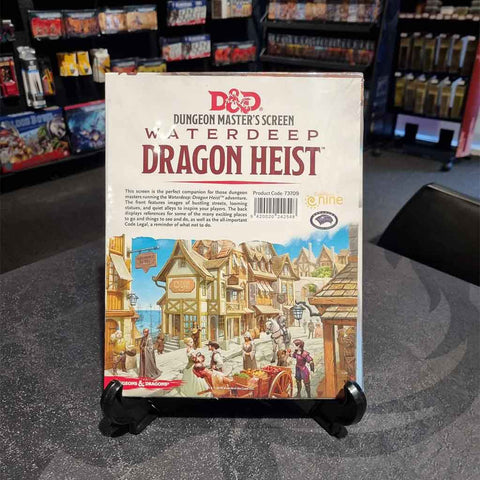 D&D Waterdeep Dragon Heist Dungeon Master's Screen