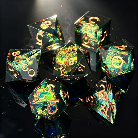 Deepwoods - Handcrafted Dice Set