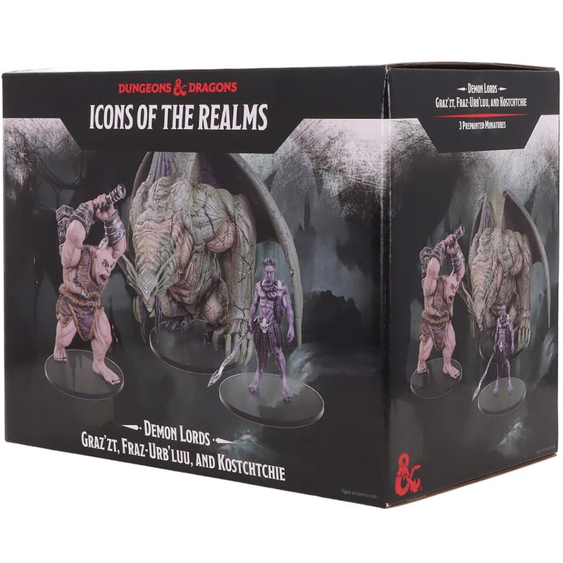 Demon Lords - Graz'zt, Fraz Urb'luu, and Kostchtchie - D&D Icons of the Realms Premium Miniature