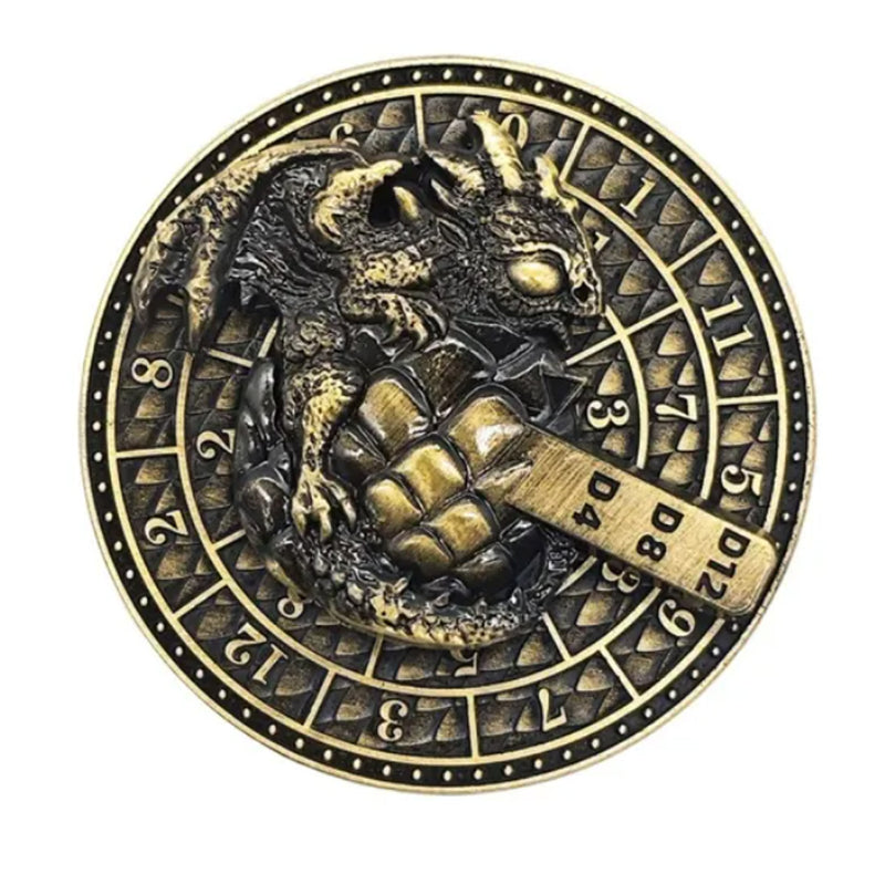 Dragon Wheel Metal Dice Spinner