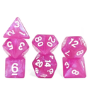 Tarot Reading - 7 Piece Polyhedral Dice Set + Dice Bag