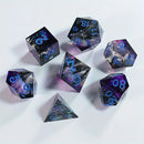 Eldritch Bloom - Handcrafted Sharp Edge Dice  Set & Dice Case