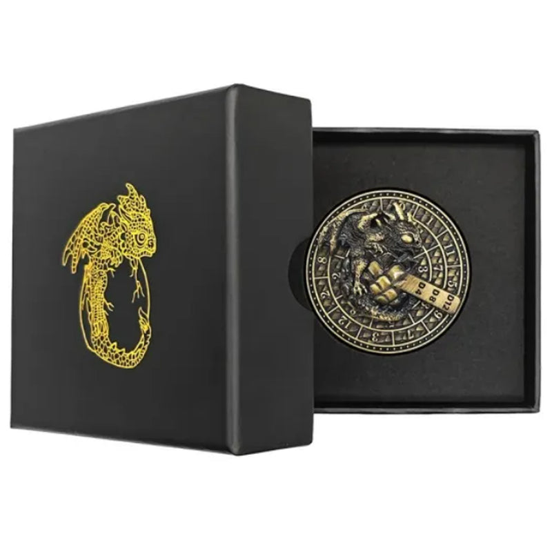 Dragon Wheel Metal Dice Spinner